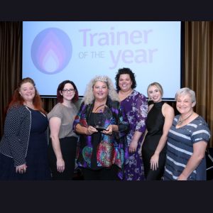 Winners of the 2023 Community Education Trainer of the Year Awards